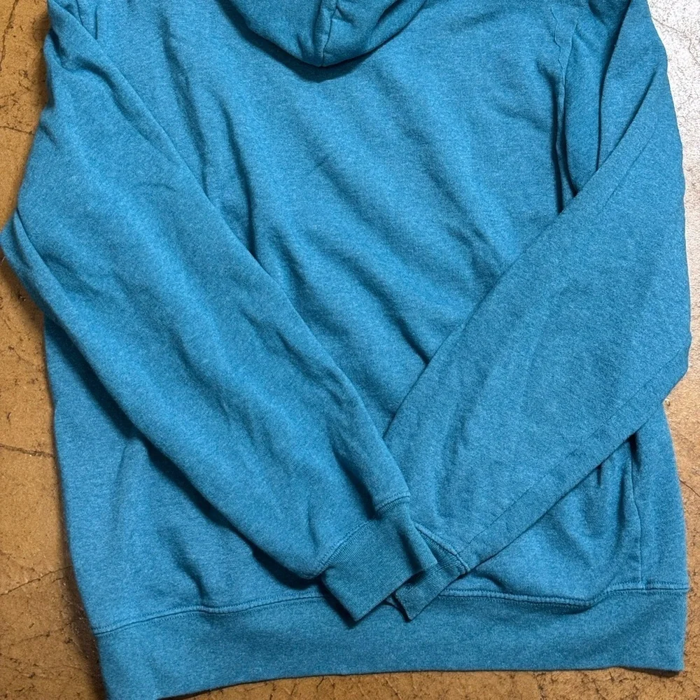 Men’s Teal Texas 1845 Hoodie Size Medium